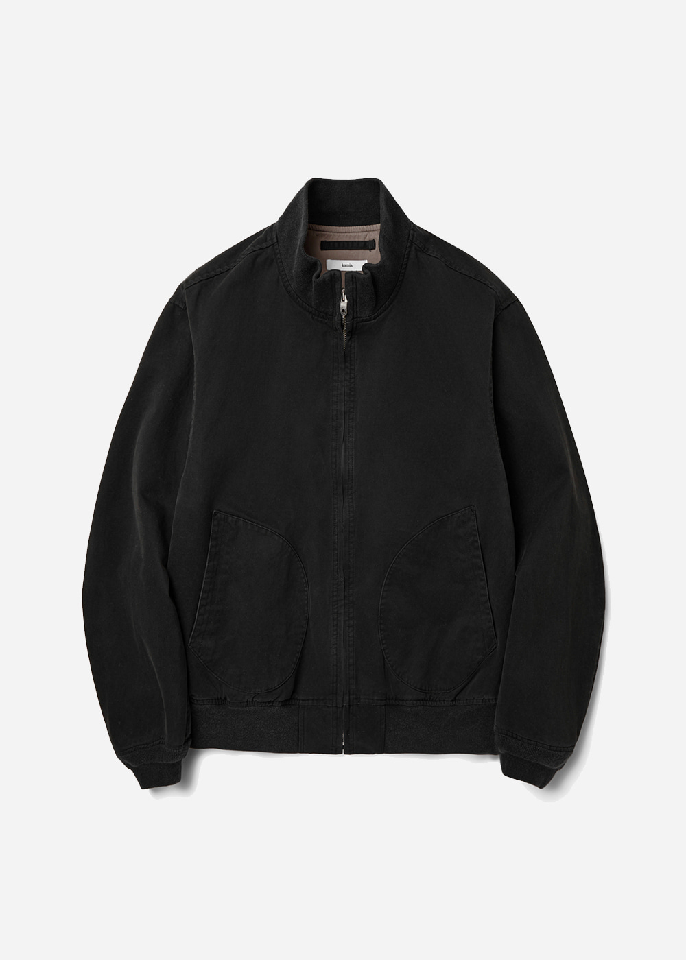 VINTAGE DECK ZIP JACKET [BLACK]