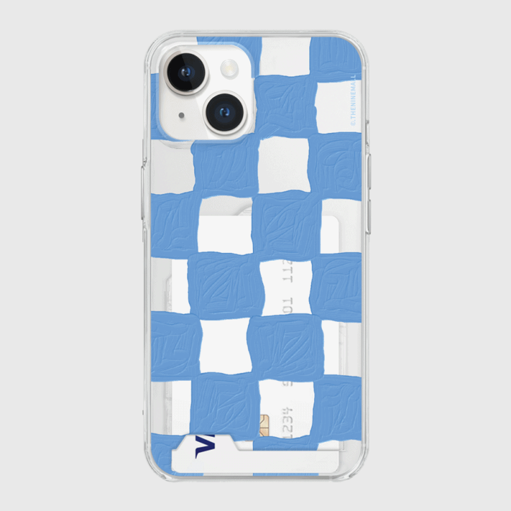 painting checkerboard [투명 카드수납 케이스]