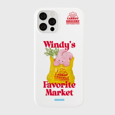 windys favorite market [하드 폰케이스]