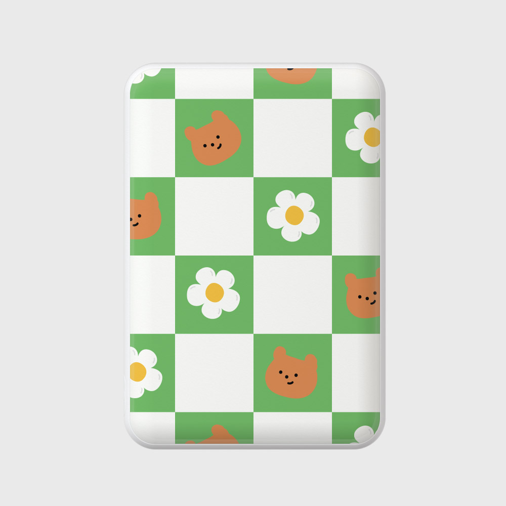 checkerboard daisy gummy [맥세이프 보조배터리]