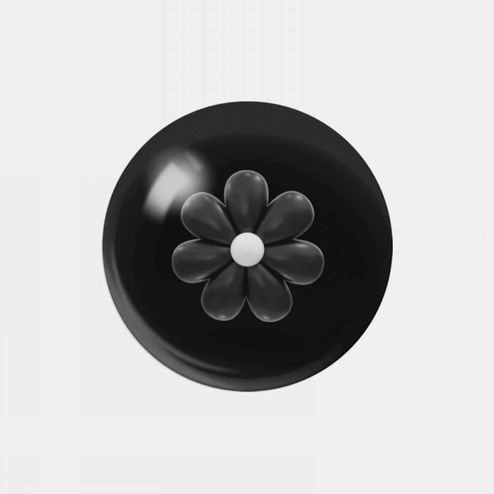 [구슬톡] black marguerite flower