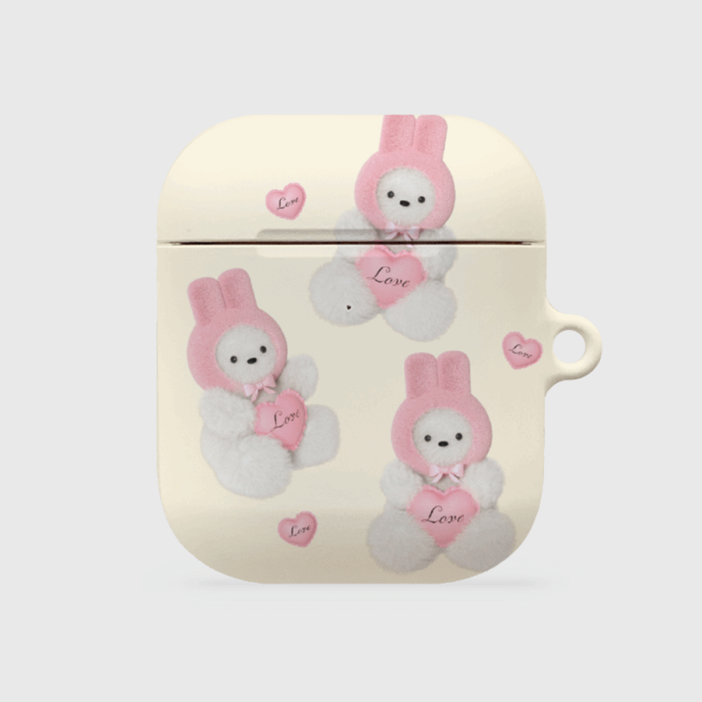 pattern bunny puppy [hard 에어팟케이스 시리즈]