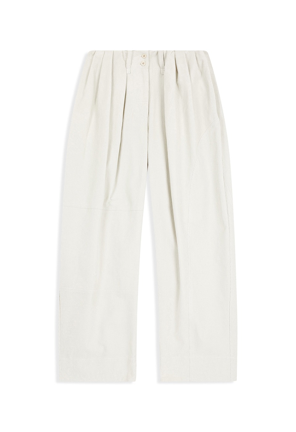 Corduroy Full Gather Pants