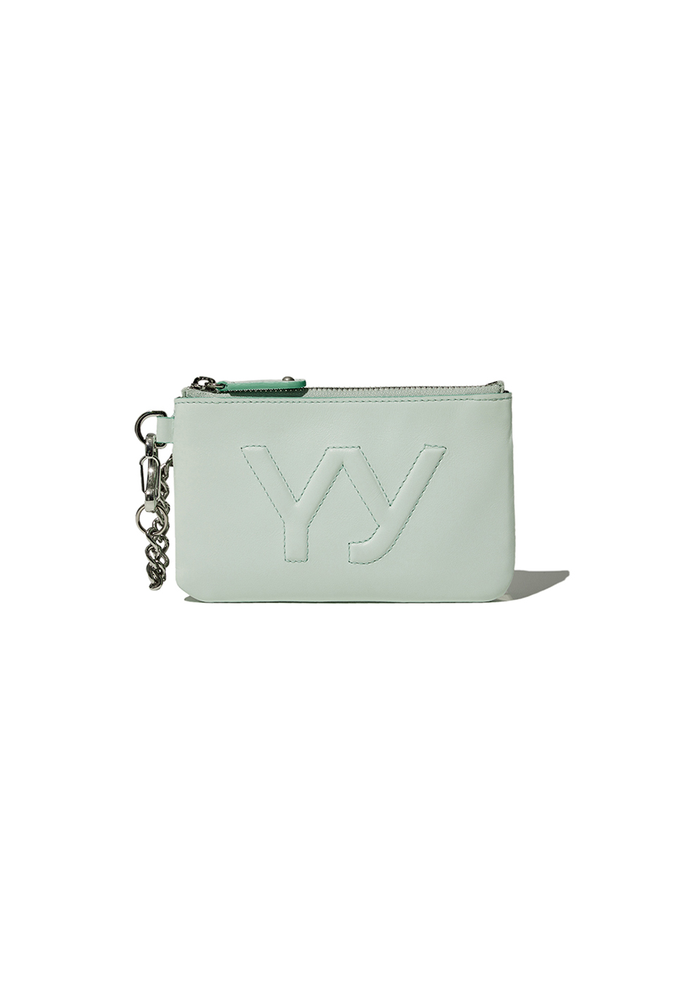 YY CHAIN WALLET WITH MIRROR, MINT