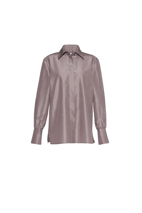 R, Purplegrey blouse