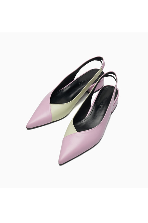 Pink-Lemon oblique shoes (3cm)