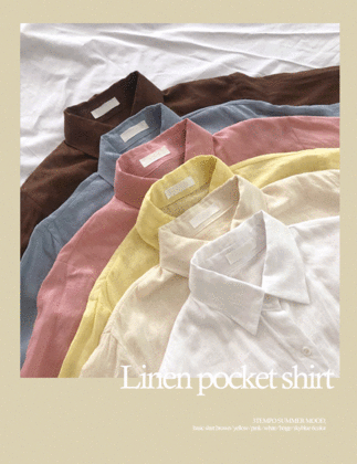 [3T] 릴리 린넨 포켓 셔츠