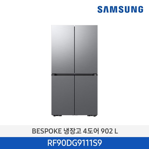 [렌탈] 60개월 기준 월 49,200원 삼성전자 BESPOKE 냉장고 4도어 RF90DG9111S9