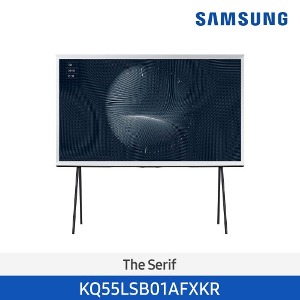 [렌탈]60개월 기준 월 40,800원 22년 NEW 삼성 Lifestyle The Serif QLED 4K TV 138cm 클라우드화이트 KQ55LSB01AFXKR