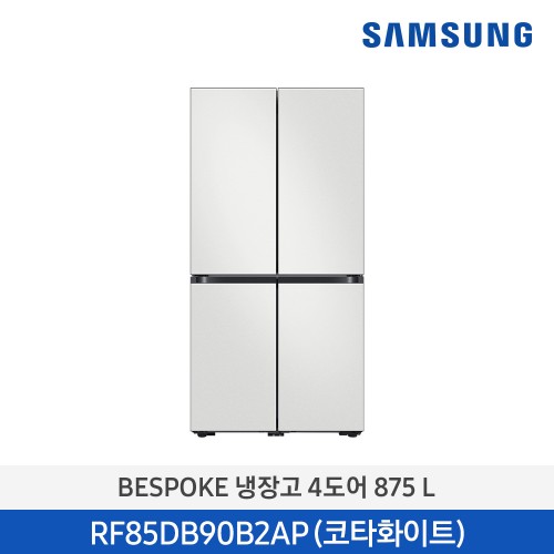 [렌탈] 60개월 기준 월 54,100원 삼성전자 BESPOKE 냉장고 4도어 RF85DB90B2AP01