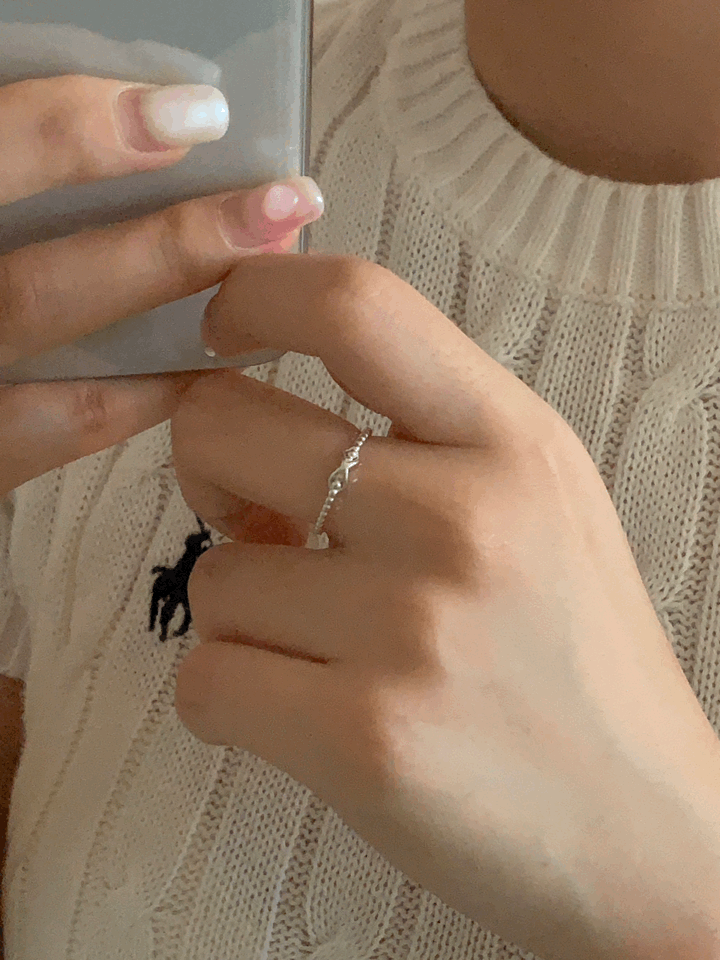 [silver 925] mini infinite ring