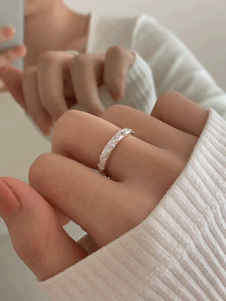 [silver 925] shasha ring