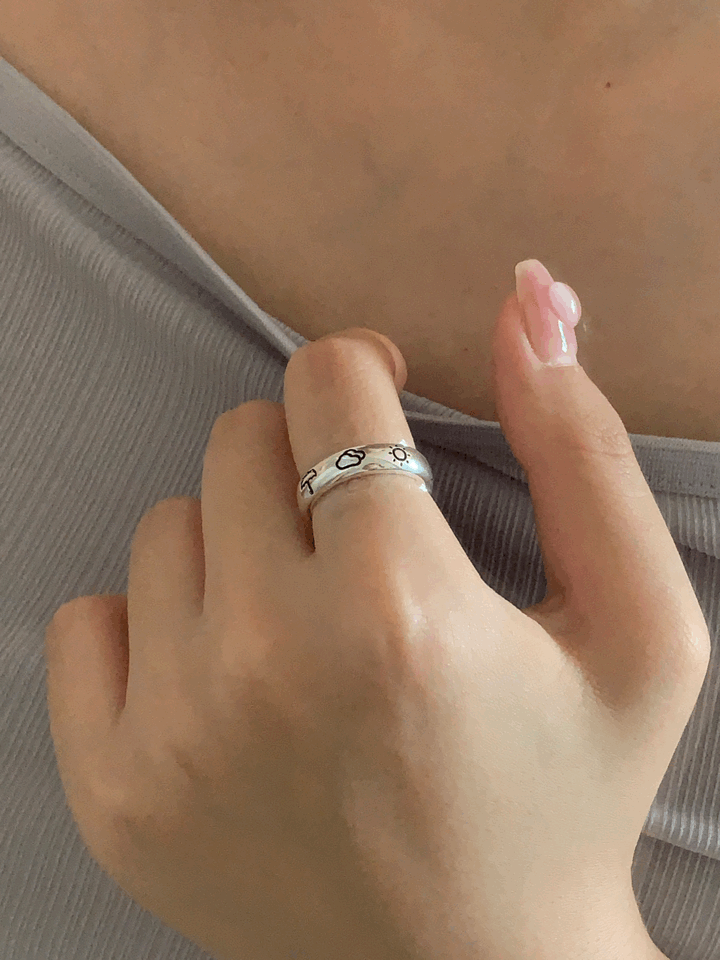[silver 925] weather ring