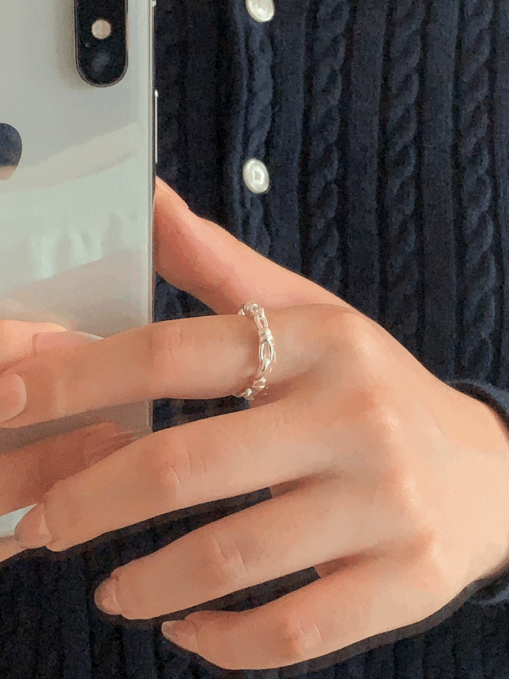 [silver 925] tie ring