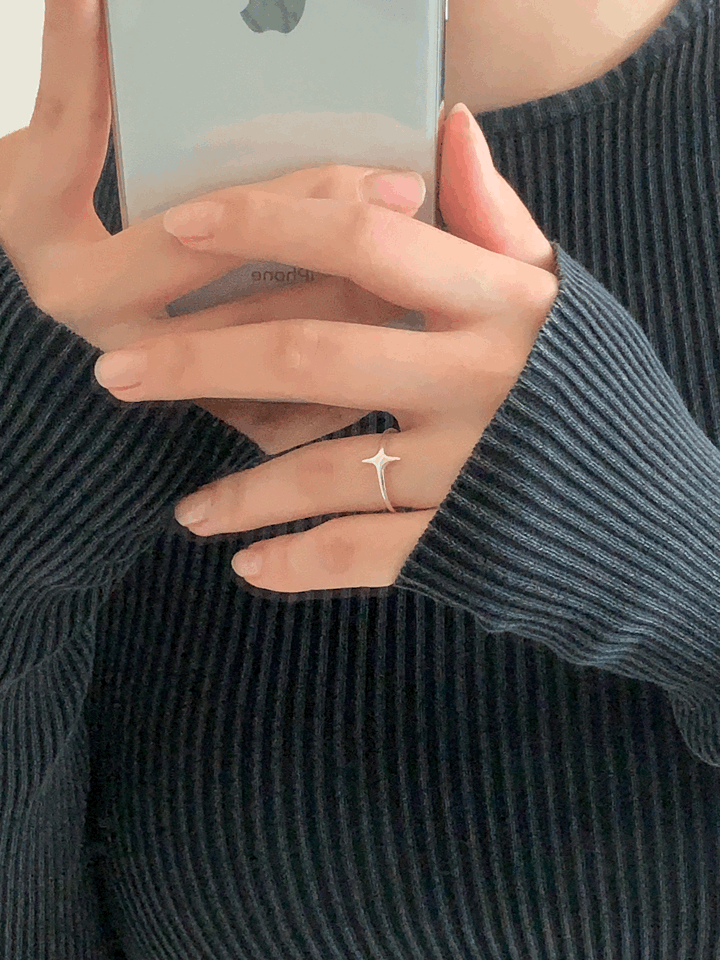 [silver 925] lozenge ring