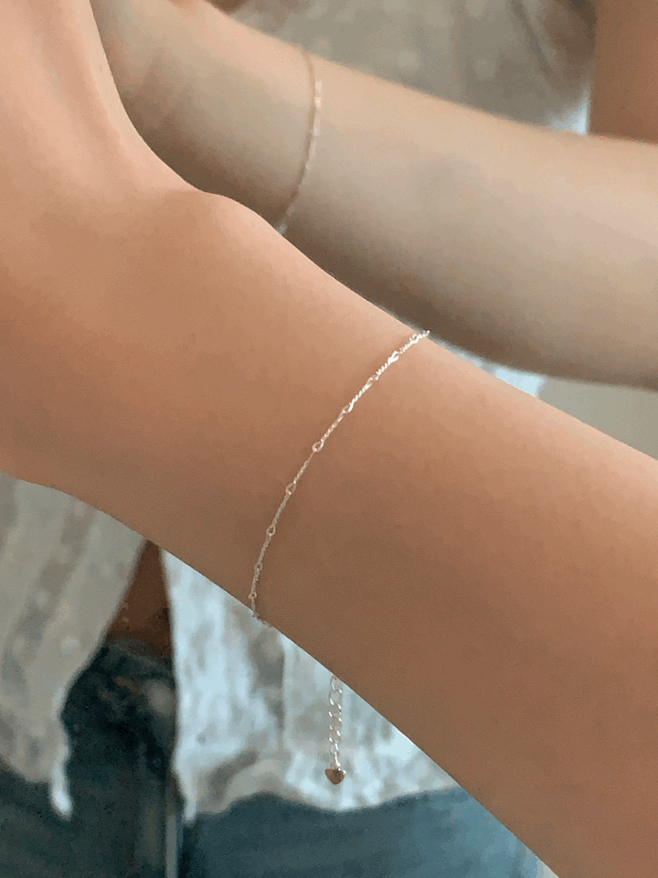 [silver 925] born chain bracelet