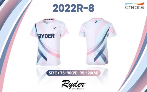 D 라이더 배드민턴의류 반팔티 2022R-8