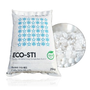 국산 친환경 제설제 스타스테크 염화칼슘  (ECO-ST1) 25KG 친환경인증