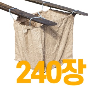 [착불] 우수 톤백 마대 500kg급 로프식 240개/파레트