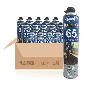 탑씰 탑폼 방화용우레탄폼 65 B2   870ml 1박스(15개)