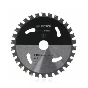 BOSCH 보쉬 원형톱날 금속용 136mm (내경 20mm 30날)