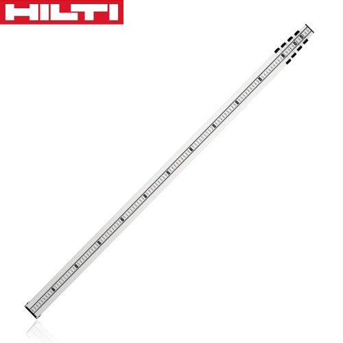 [부품] HILTI 힐티 토목용 눈금막대   PUA 53 CM (최대5M 측정)  / 회전 레이저 레벨기 공용 스타프