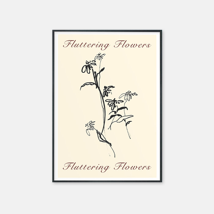 뚜누 정보라 작가 Fluttering Flowers3 포스터