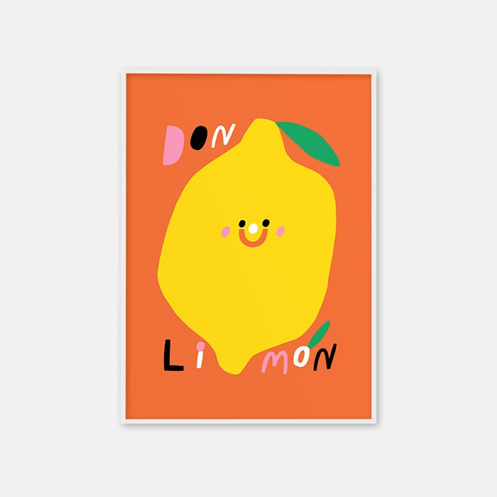 뚜누 수지 해머 작가 Lemon Guy 포스터