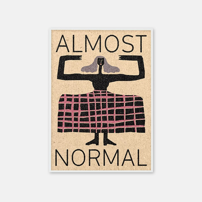 뚜누 데이비드 슈미트 작가 Almost Normal 포스터