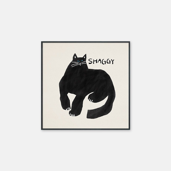 뚜누 Kim Jam(김잼) 작가 SHAGGY CAT 포스터