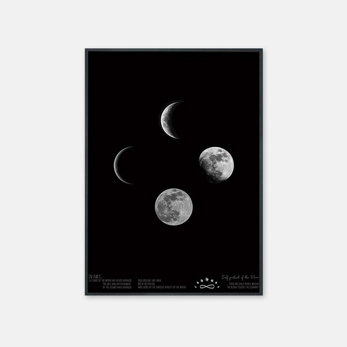 뚜누 키매 작가 달의 자화상 포스터