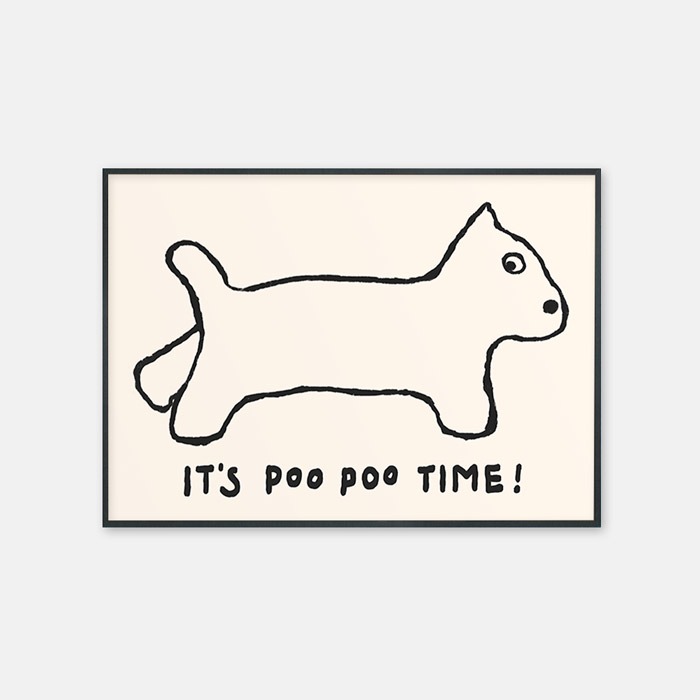 뚜누 김은송 작가 IT’S POO POO TIME 포스터