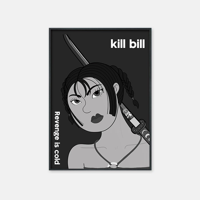 뚜누 키매 KKIMAE 작가 Kill bill 포스터