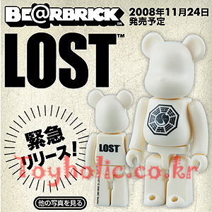 LOST BE@RBRICK 로스트 베어브릭 100%