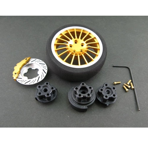 TOP79621gd Alloy 18-spoke Transmitter wheel set (스펀지 패드 미포함)