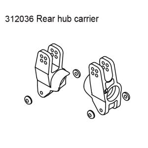 312036 rear hub carrier