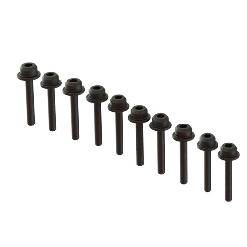 ARA702014  Flanged Cap Head Screw M2x12mm (10pcs)