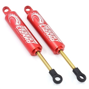 DDL-100RD  [2개입] 100mm Desert Lizard Two Stage Internal Spring Damper (Red) (쇽바디 길이 51mm)