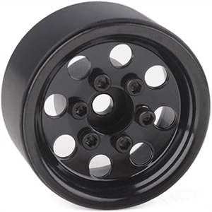 Z-W0358 [4개입] Stamped Steel 1.0&quot; Pro8 Beadlock Wheels (Black)