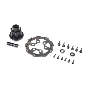 LOS262013 Complete Front Hub Assembly: Promoto-MX