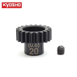 KYPNGS0820 Steel Pinion Gear (20T/0.8M/φ5.0)