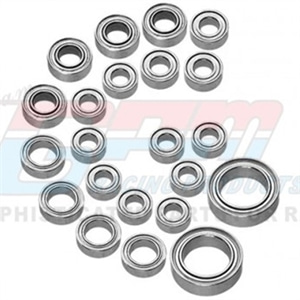 TRX4MBEARING-OC [22개입] TRX-4M Full Set Steel Sealed Bearings (트랙사스 TRX-4M 디펜더/브롱코 2021 베어링 세트)