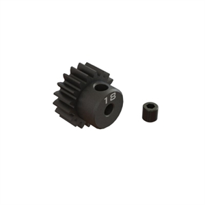 ARA311080 18T 0.8Mod 1/8&amp;quot; Bore CNC Steel Pinion Gear