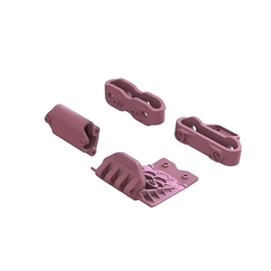 ARA320783  Lower Skid And Bumper Mount Set, Pink