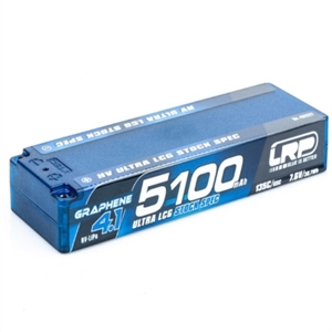 432277 HV Ultra LCG Stock Spec G-4.1 5100mAh Hardcase Akku - 7.6V LiPo - 135C/65C