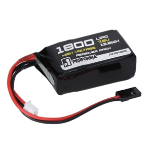 PA9483 LiHV Hump Receiver Battery Pack (1800mAh / 7.6V / 54x30x20) 짧은 스트레이트, 전브랜드, TLR 에이트 X 2.0에 피팅 가능