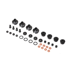 LOS213011 Shock Cartdrige Rebuild Kit (4): Mini LMT