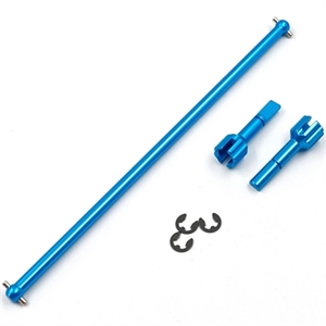 TA02-134BU Aluminum Main Drive Shaft 145mm Set for Tamiya TA02 / TA02S