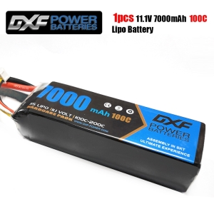 [행사]DXF 배터리 소프트 리튬 11.1v 7000mah 100c(3S) DXF 한국총판 RC9 정품dxf01