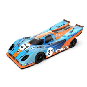 (AK-917B-A BR) 1/10 Metal Version Brushed RTR On-Road Cars, Supercar,AK-917, Blue (메탈샤시, 브러시드, RTR) 르랄로